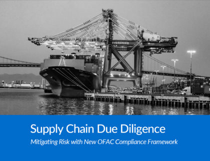 supply chain due diligence, vcheck global