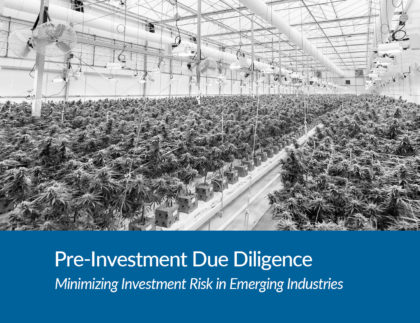 pre-investment due diligence, risk management emerging industries, vcheck global