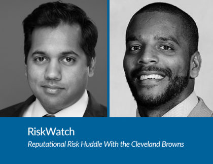 reputational risk, cleveland browns, vcheck global