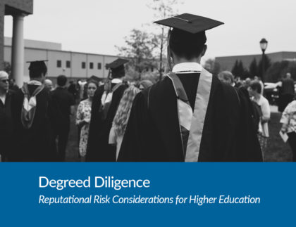 higher education due diligence, vcheck global