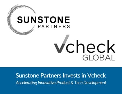 vcheck global, sunstone partners